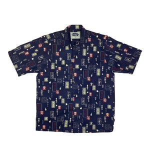 Maui and Sons Polo Button Down Short Sleeves - Navy NVY