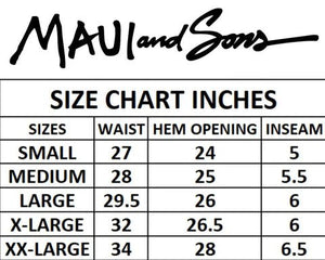 MAUI AND SONS SWIM SHORTS CORAL
