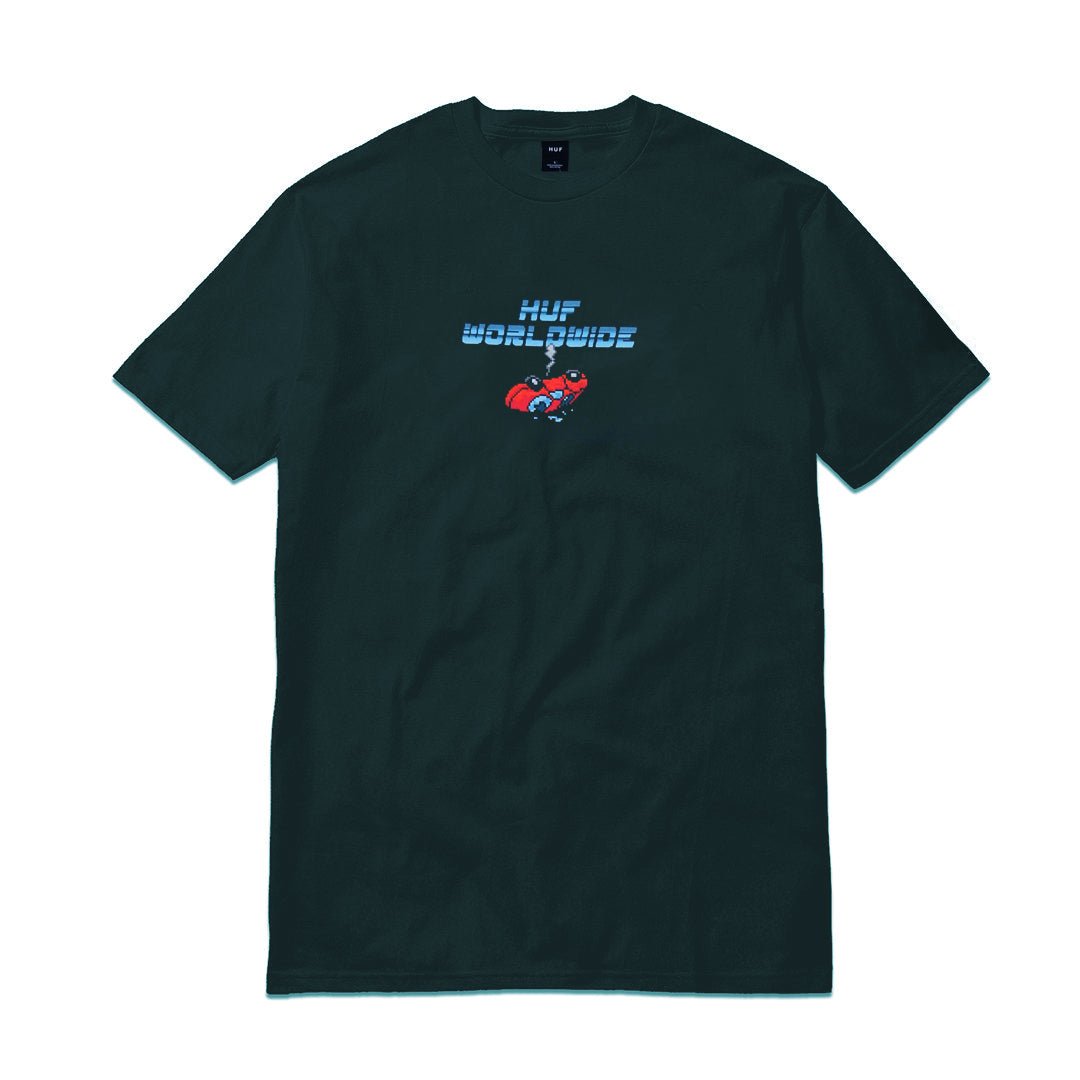 HUF GAME OVER TEE-DARK GREEN – The Rail PH