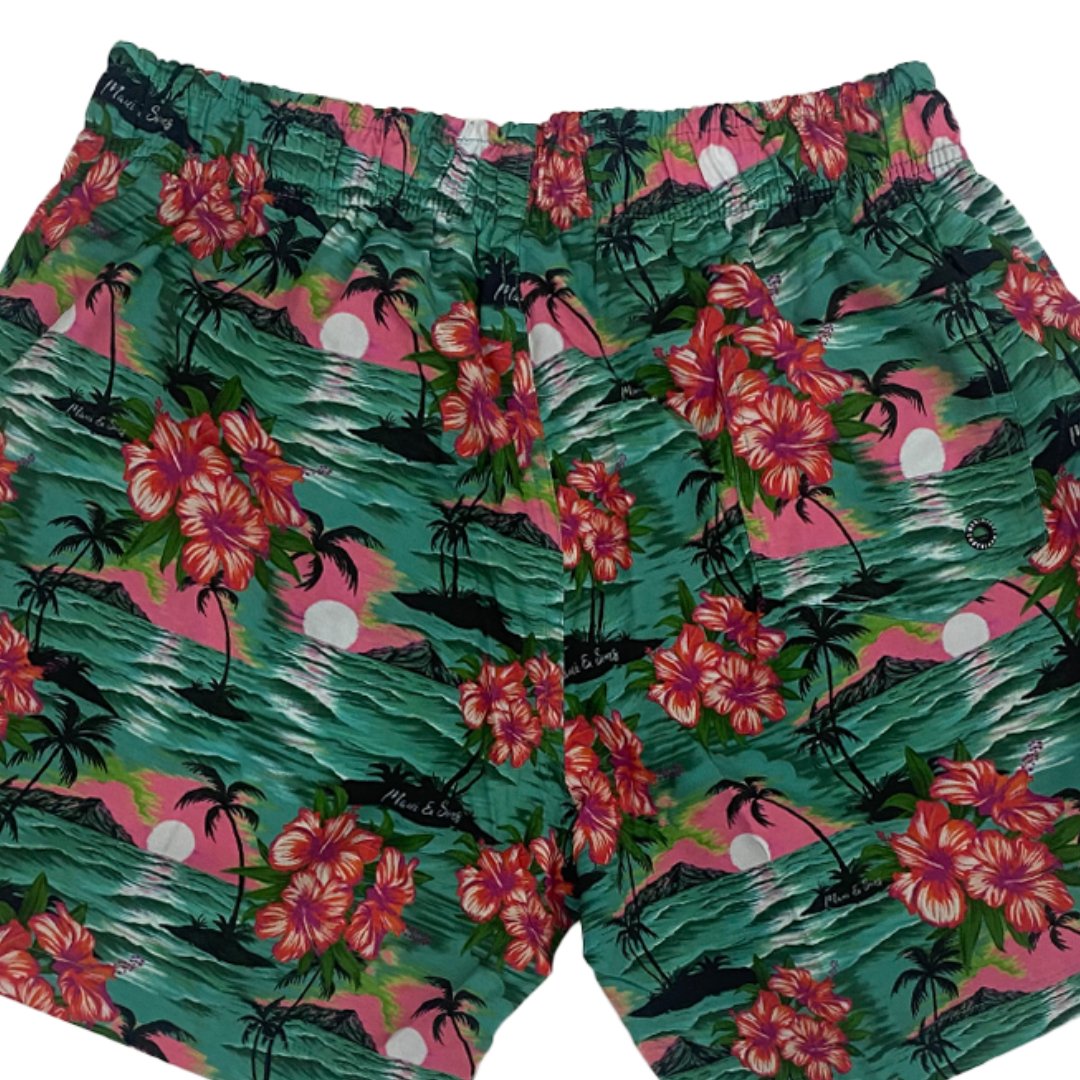 MAUI AND SONS SWIM SHORTS CORAL – The Rail PH